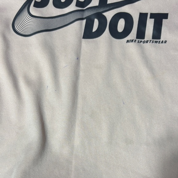 Kids Nike Light Pink Tee and Dark Gray Shorts Set - Picture 3 of 4